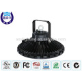 DLC3.0 UL ultra mince 130lm / w nouveau design UFO LED high bay light 150w